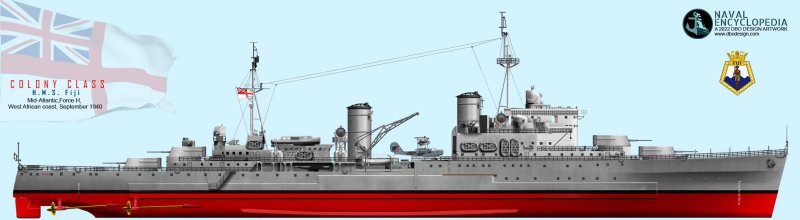 HMS Fiji 1939
