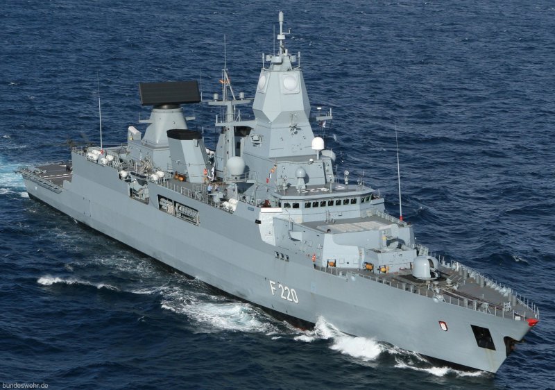 Фрегат Саксония ВМС Германии
