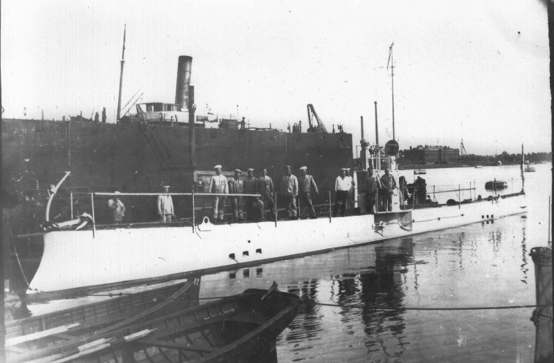 Подводная лодка минога 1909