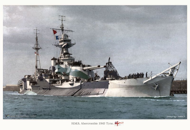 Корабль монитор HMS Abercrombie