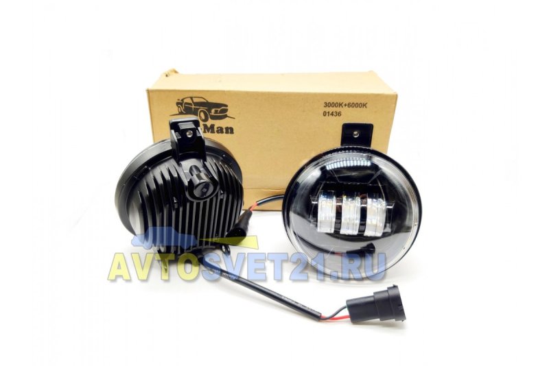 Светодиодные led ПТФ Sal-man Chevrolet 50w