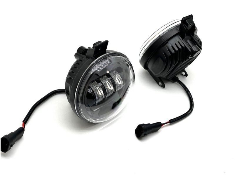 Линзы в противотуманки Шевроле Круз 2013 led Sal-man