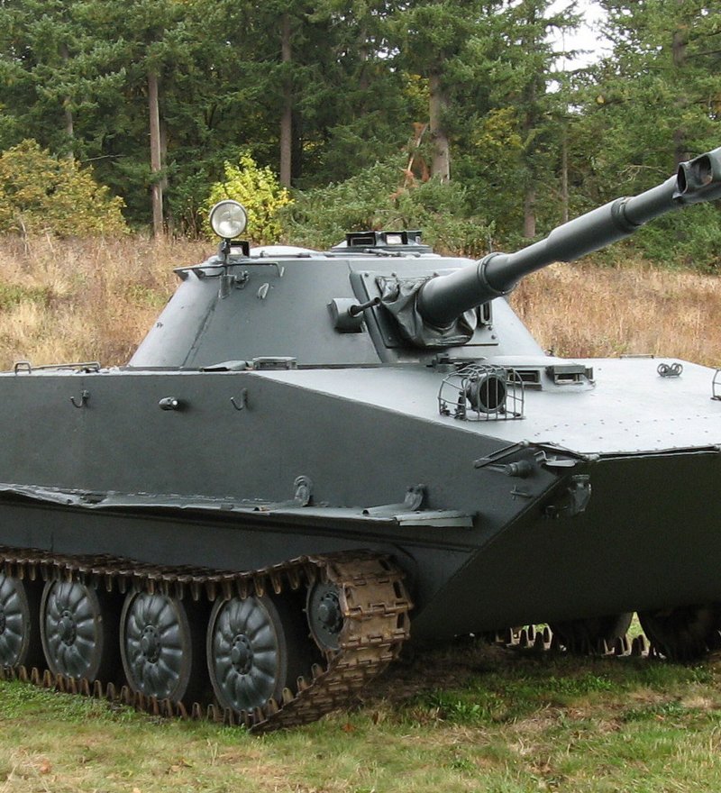 Пт-76 плавающий танк