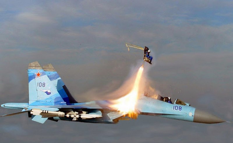 Су 34 катапультирование