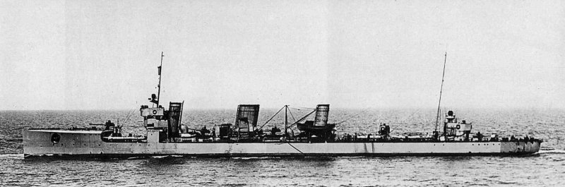 Эсминец дерзкий 1914