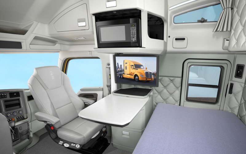 Kenworth t680 салон