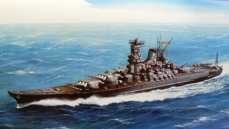 Японский линкор Ямато