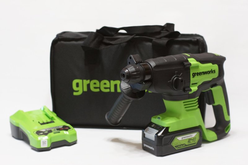 GREENWORKS gd24sds2k4, 2 Дж, 24v