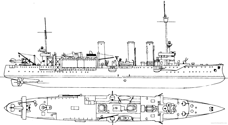 Крейсер Кенигсберг 1907