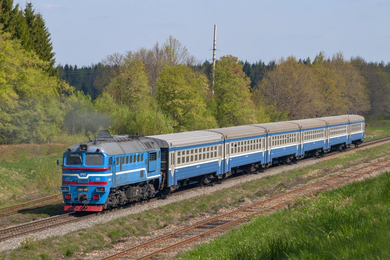 Тепловоз м62 1066