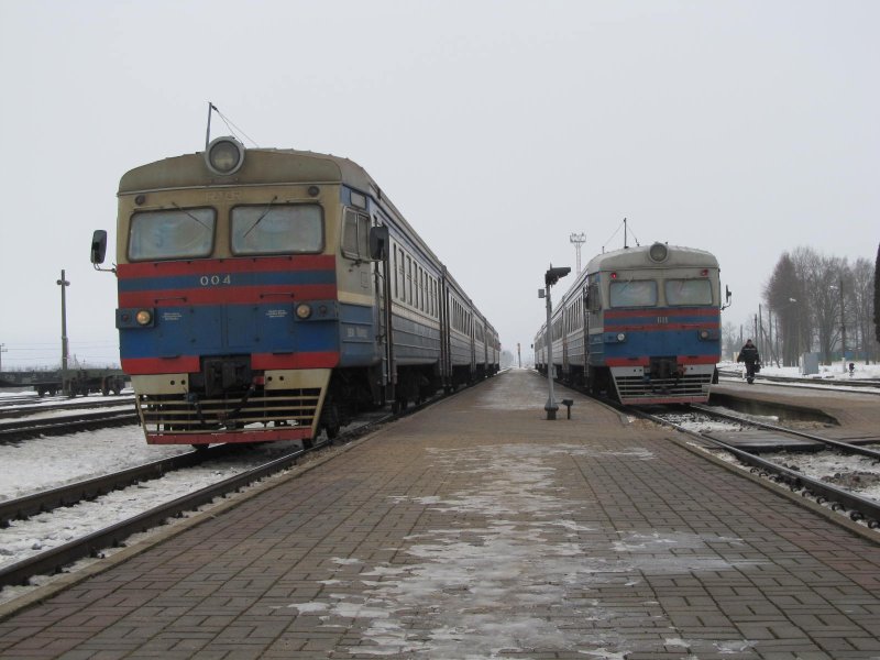 Поезд Полоцк Крулещизна