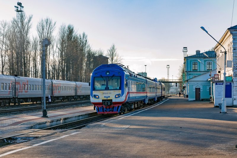 Станция Псков пассажирский
