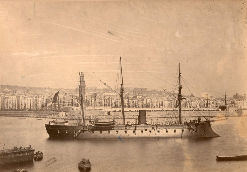 Батарейный броненосец Регина Мария Пиа. Италия .1864 год год