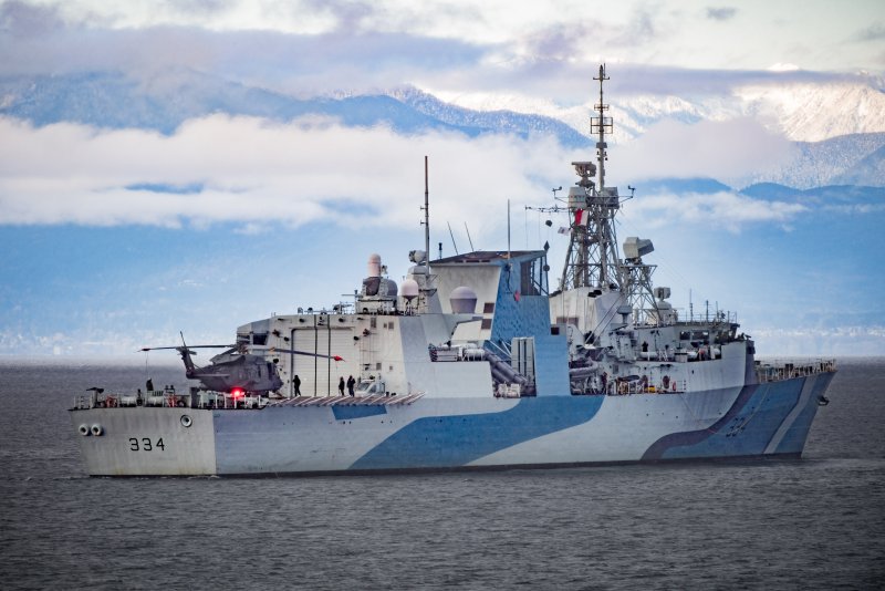 Канадский Фрегат HMCS "Waskesiu"