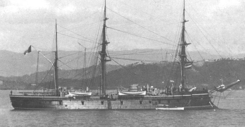 Батарейный броненосец Регина Мария Пиа. Италия .1864 год год