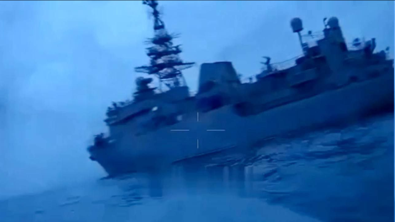 Корабли в черном море