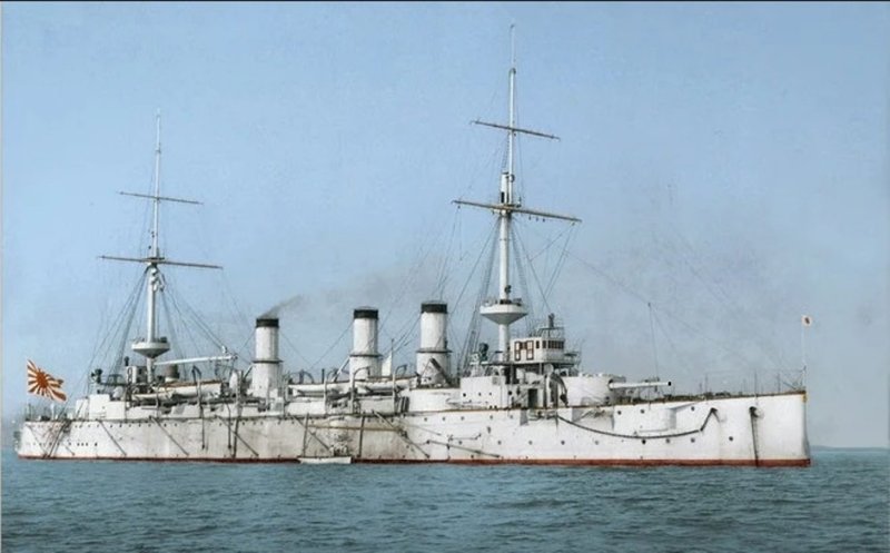 Крейсер Адзума 1904