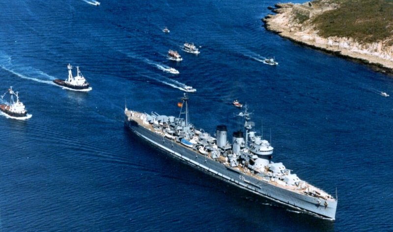 Крейсер Канариас Испания