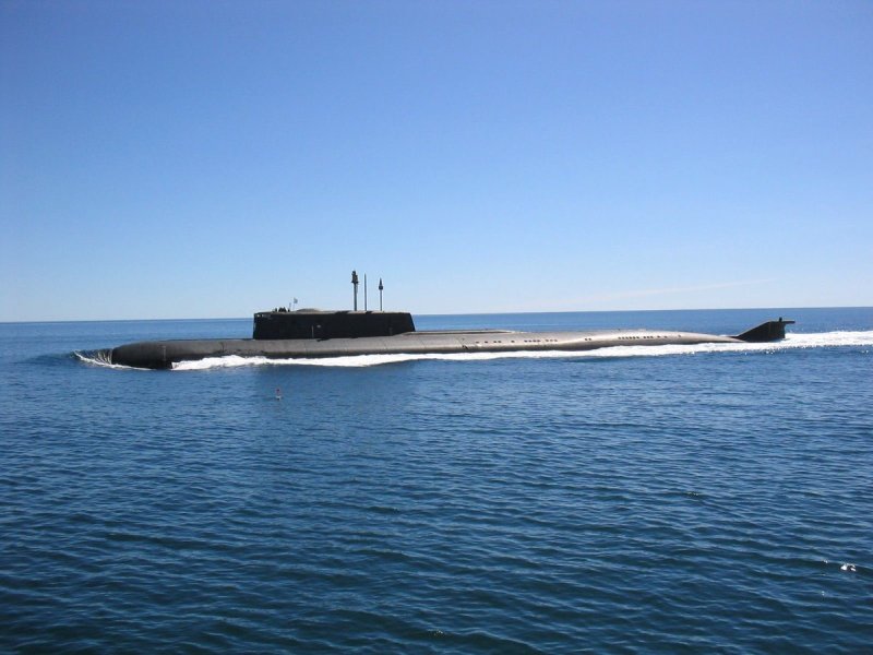 Атомная подводная лодка Томск