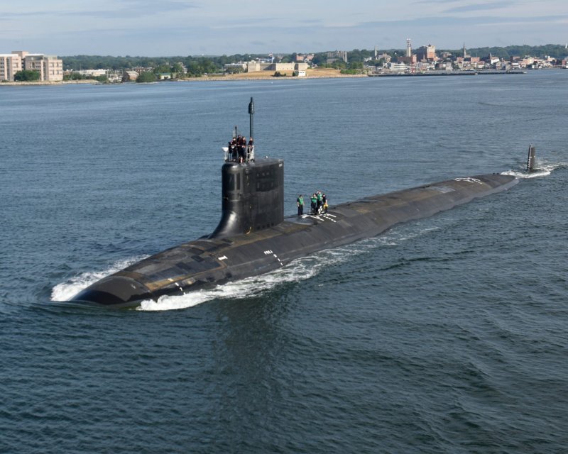 Американская атомная подводная лодка типа Вирджиния