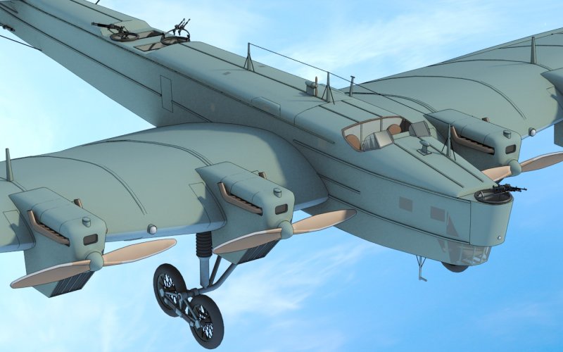 ТБ-3 бомбардировщик