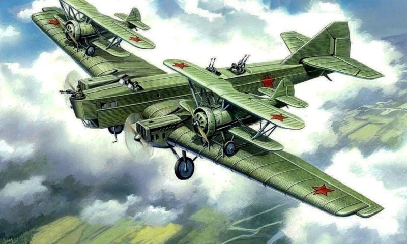 Самолёт звено Вахмистрова