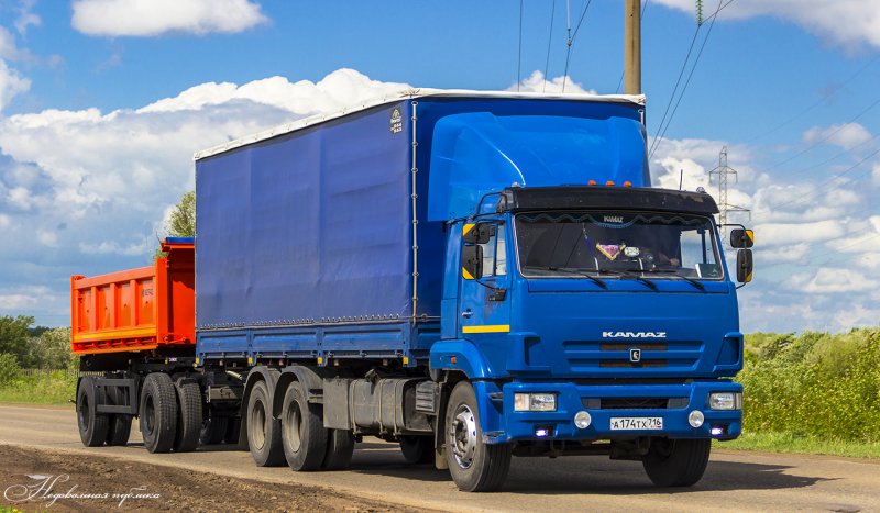 КАМАЗ 65117 бортовой