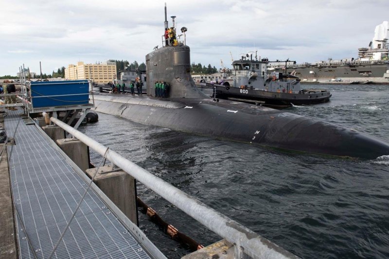 USS Connecticut подводная лодка