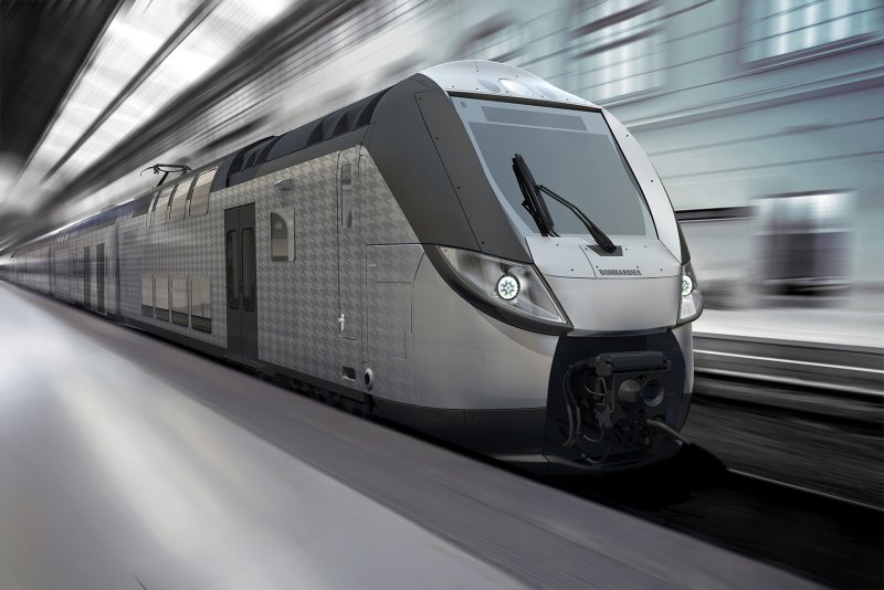 Intercity поезд во Франции