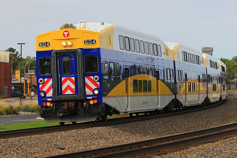 Bombardier bilevel coach