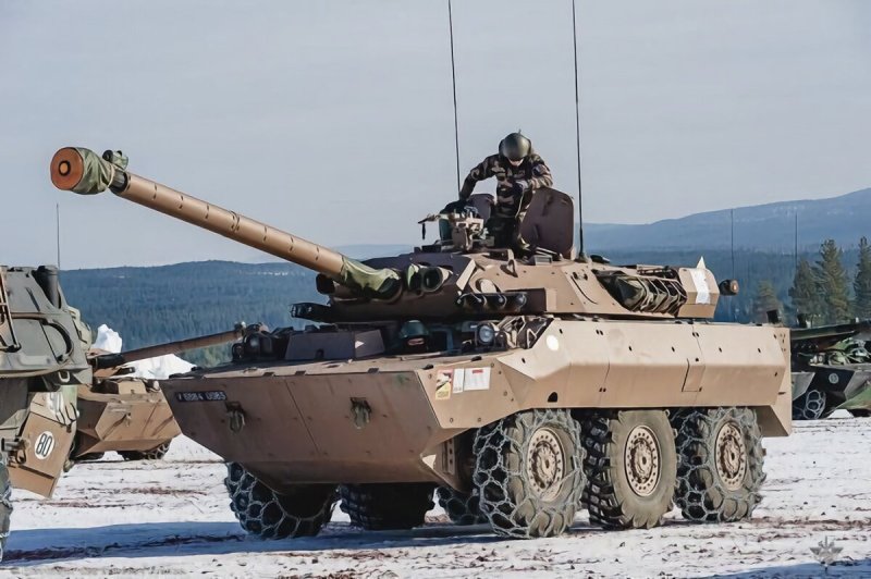 Французский колёсный танк AMX-10rc