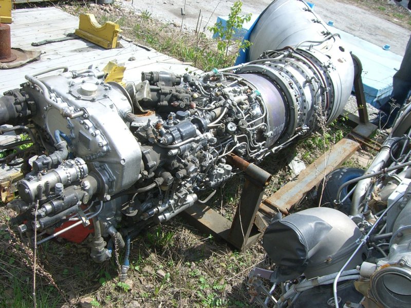 Двигатель вертолёта ми-8