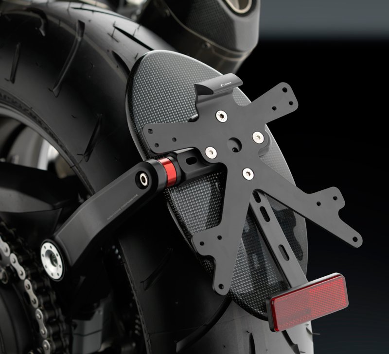 Honda cb1000r крепление номера
