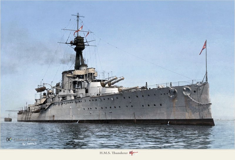 Британский линкор HMS Dreadnought