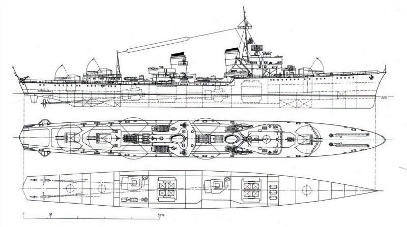 Эсминец z 39 чертежи