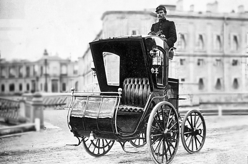 Электромобиль Романова 1899