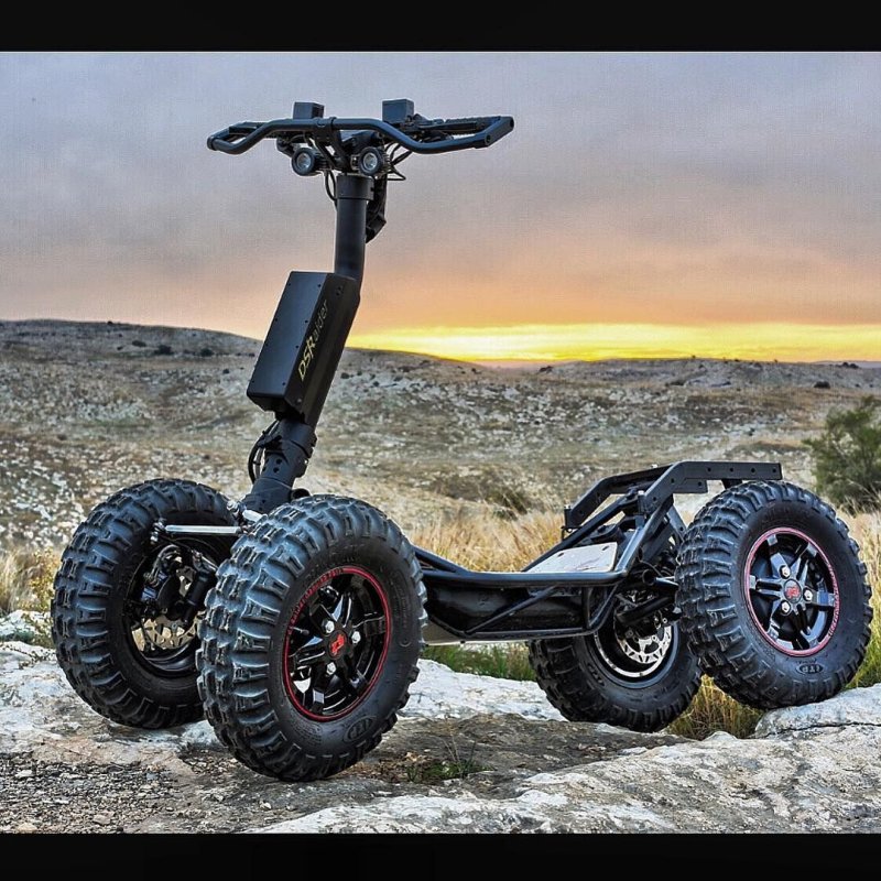 Четырехколесный электроскутер off Road