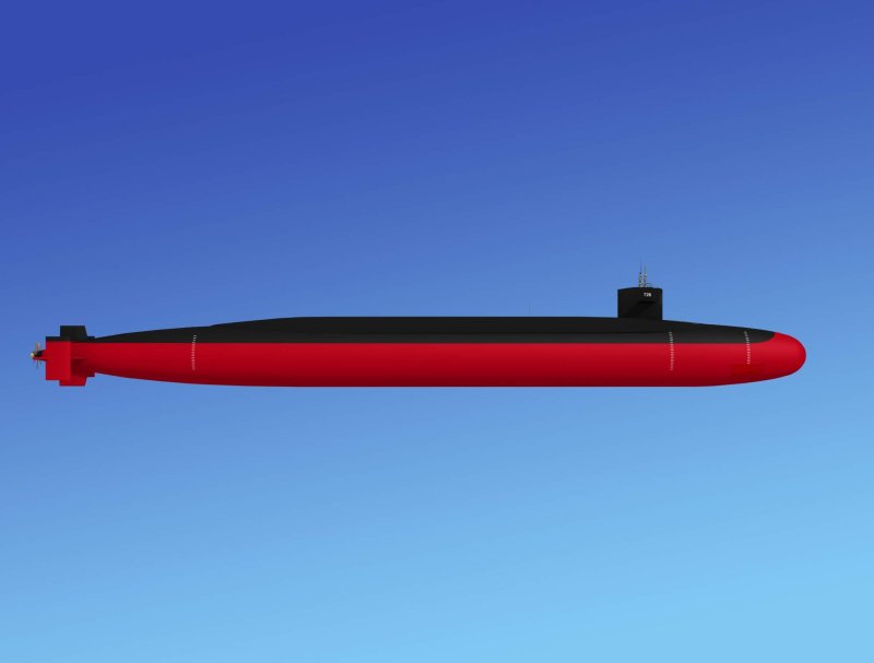 Ohio class SSBN/SSGN class Submarine model