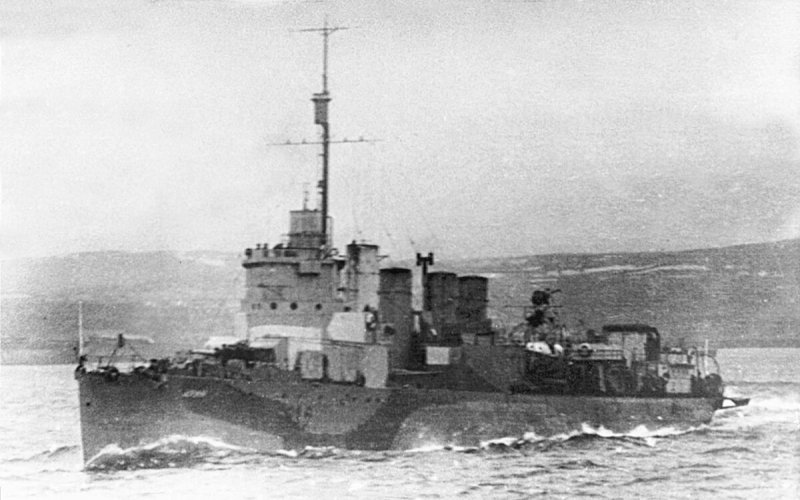 Эсминец Грозный 1941