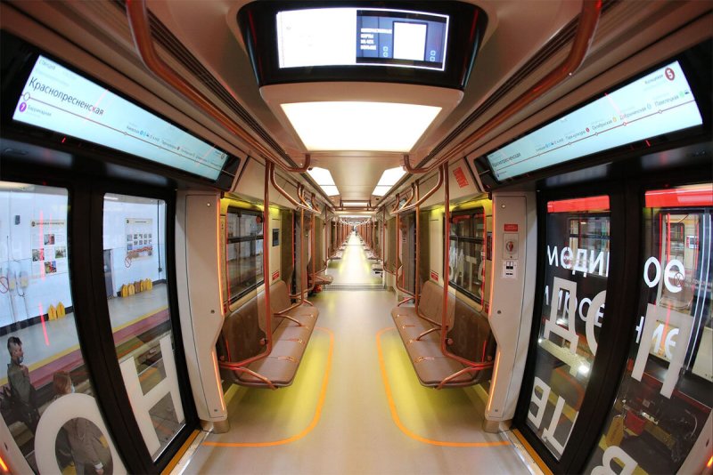 Московское метро поезда Москва 2020