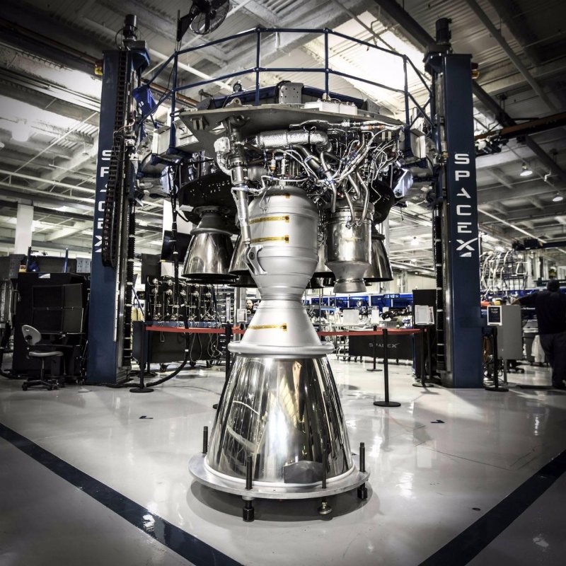 Двигатель Raptor SPACEX