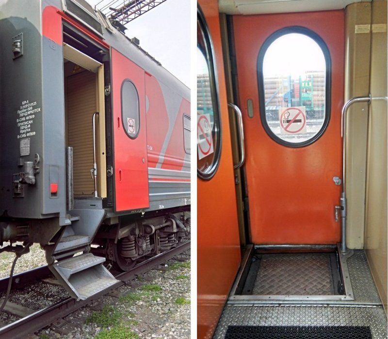 Вагон ТВЗ 61-4440 тамбур