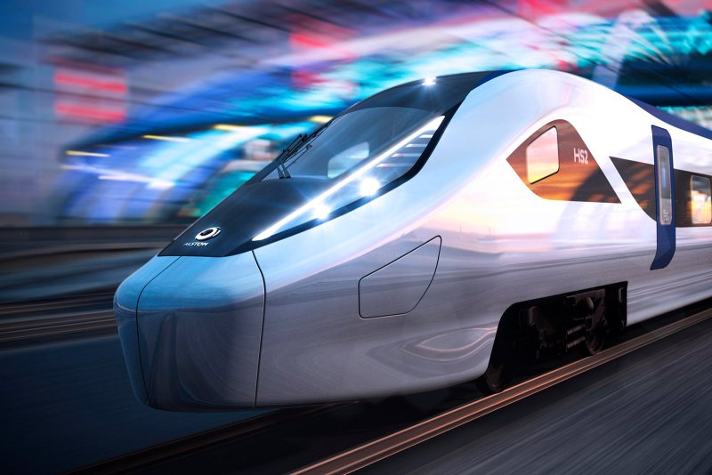 Alstom скоростной поезд