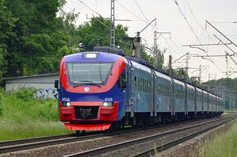 Электричка эп2д