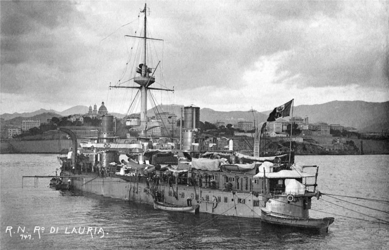 Броненосец Италия 1885