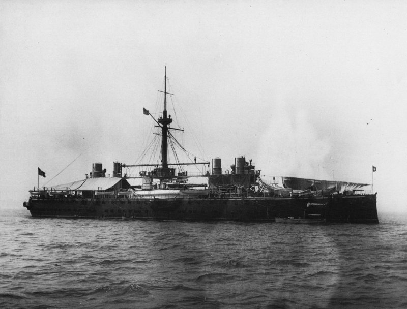Броненосец Италия 1885