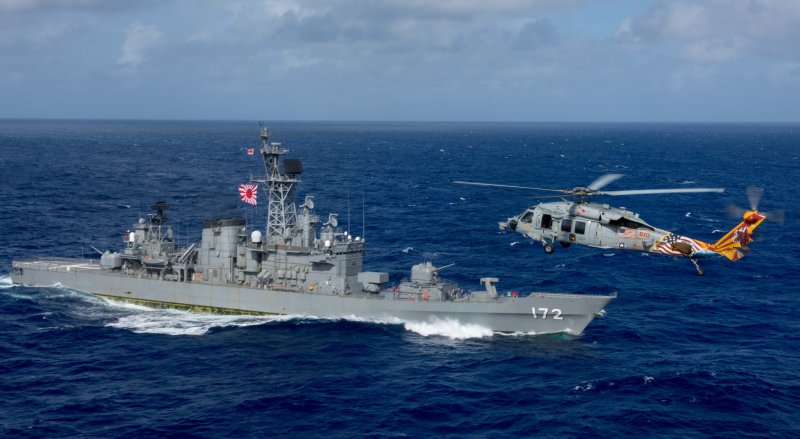 Эсминцы морских сил самообороны Японии