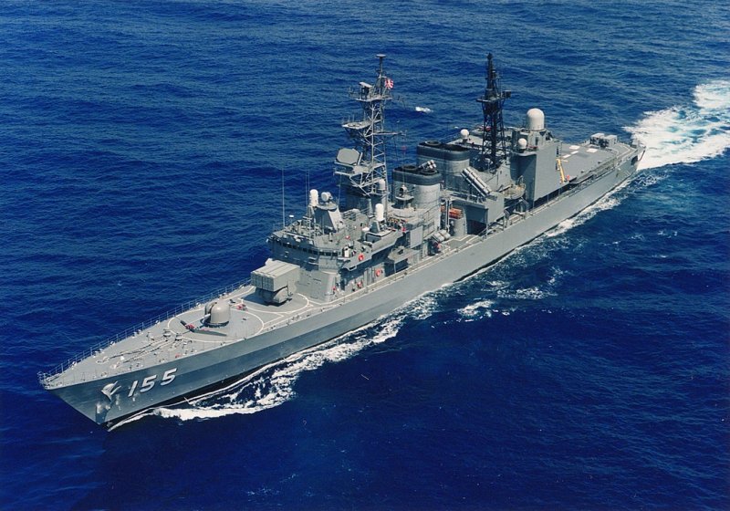 Эсминец военно-морских сил США "Чунг-Хун