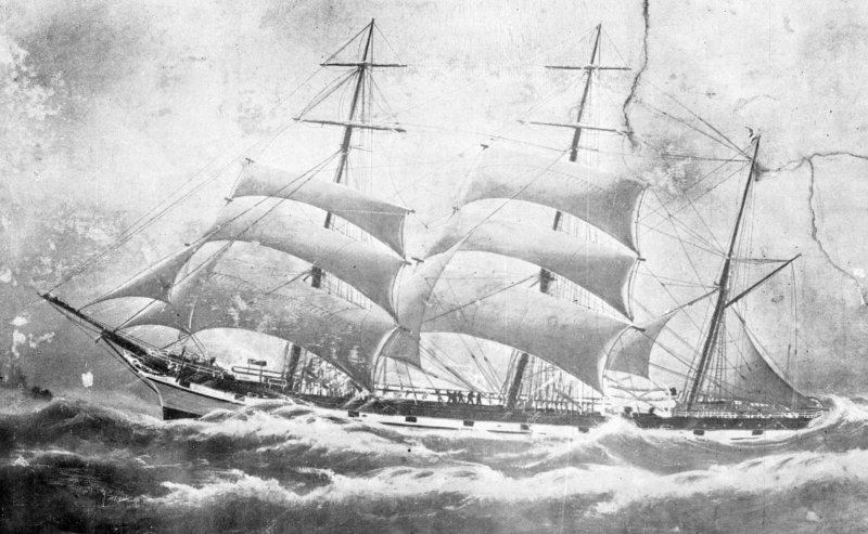 Пароходе "фригорифин" в 1876 г.