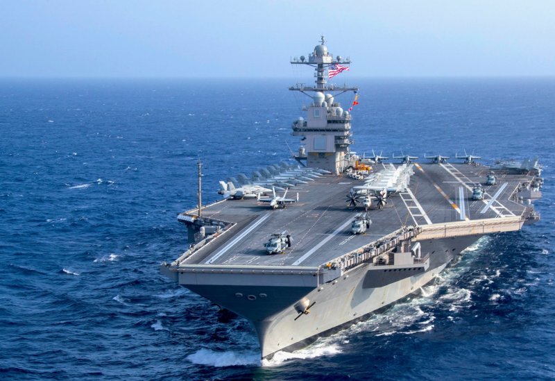 Авианосец USS Gerald r. Ford